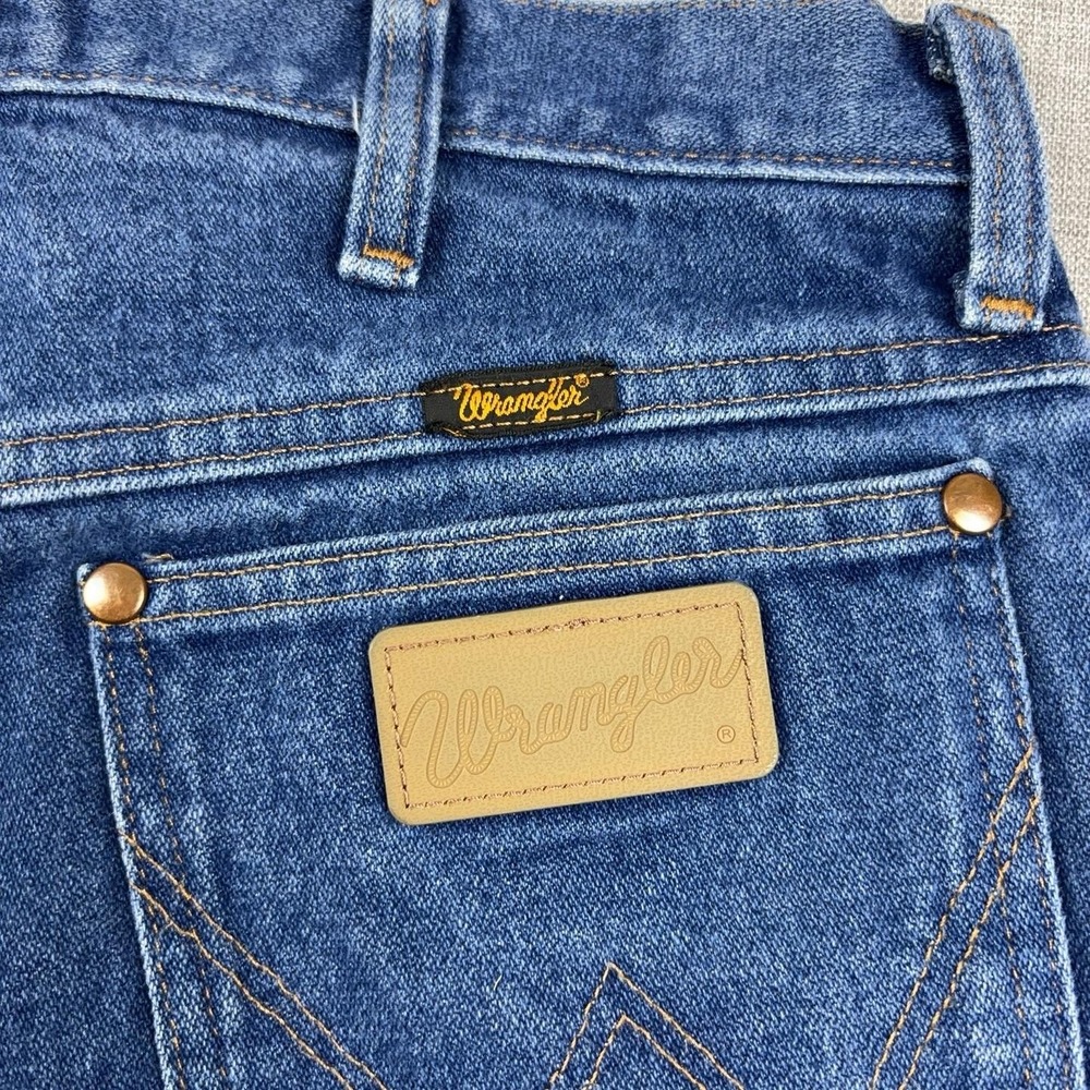 Vintage Y2K Wrangler 13MWZ Jeans Mens 32x31 Cowboy Cut Western Rodeo Mexico